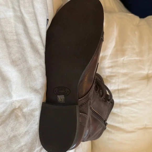 Steve Madden Troopa Lace-Up Boots - Picture 7 of 10